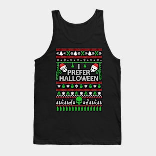 Spooky Christmas Skelecrew Tank Top